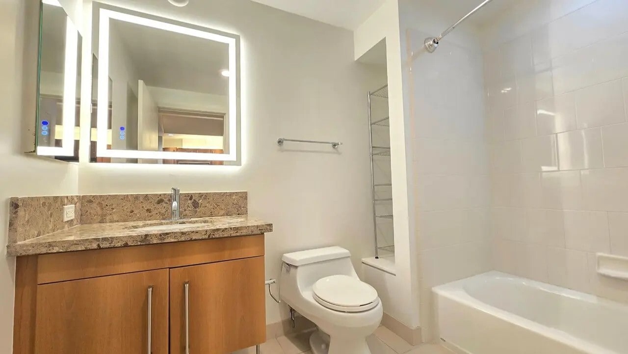 Remodeled Bathroom - 350 11th Ave