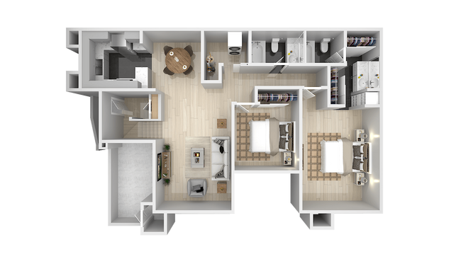 Floorplan - The Resort at Encinitas Luxury Apartment Homes