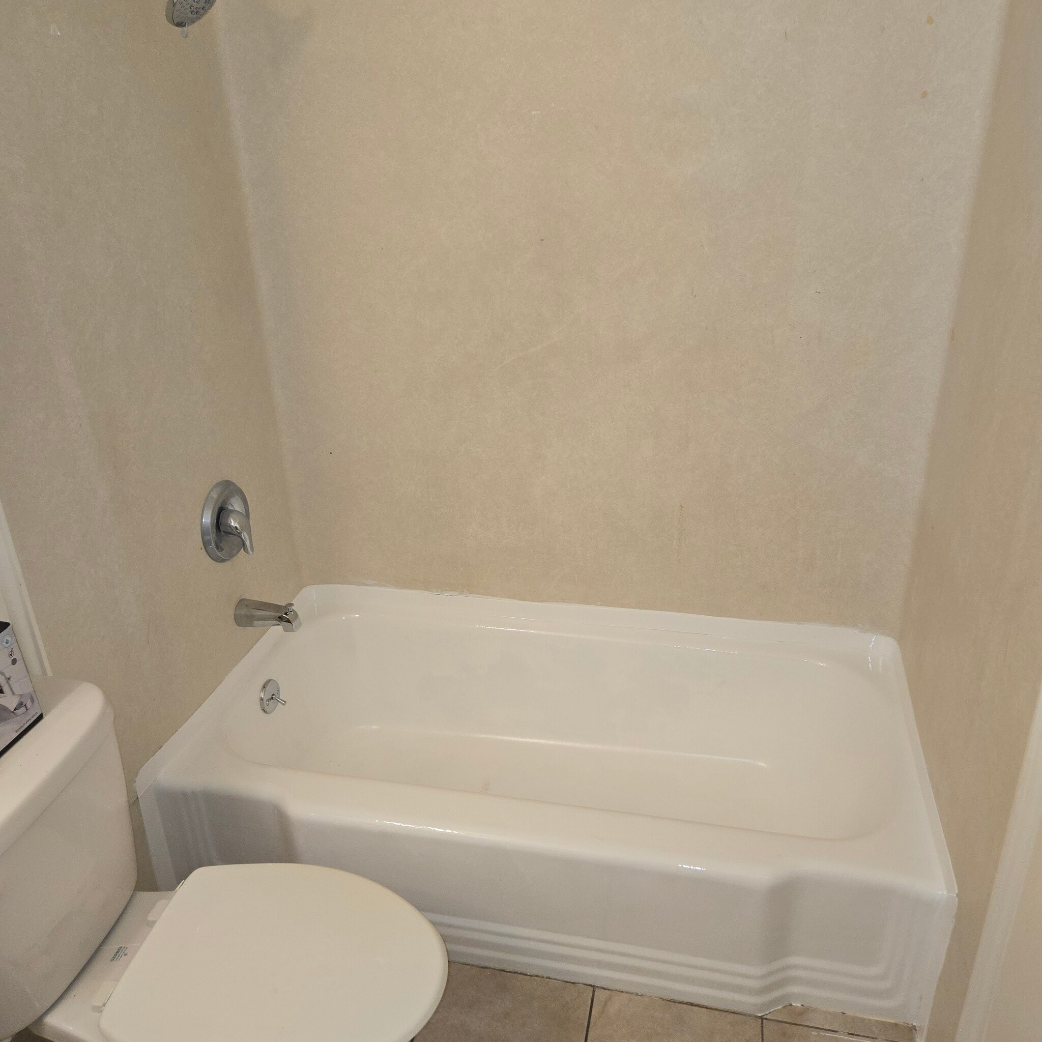 recoated tub/shower - 2613 Andover Ave
