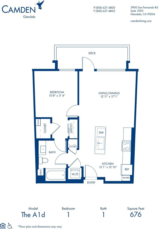 Floorplan - Camden Glendale