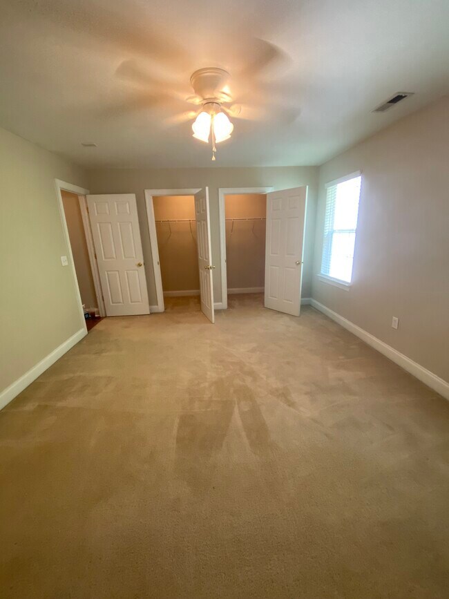 Master bedroom has 2 closets. - 137 High Ridge Rd