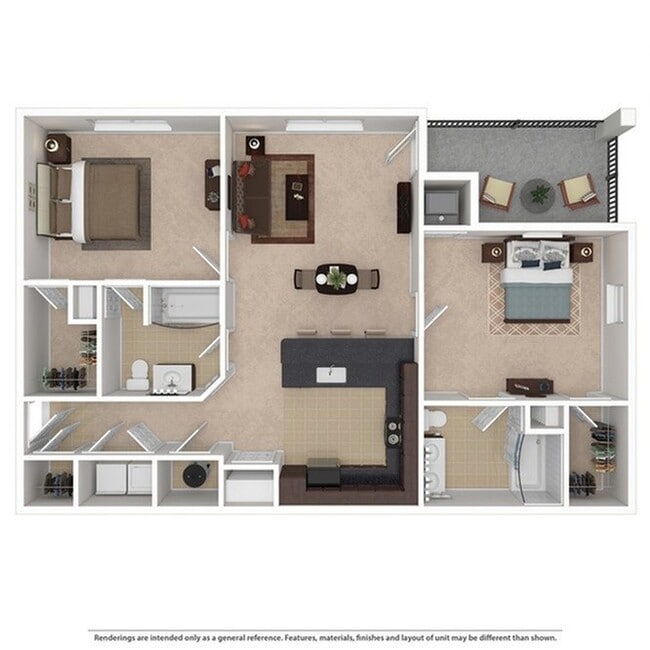 Lakeview2 2BD 2Bath 1079sqft - Lakeview