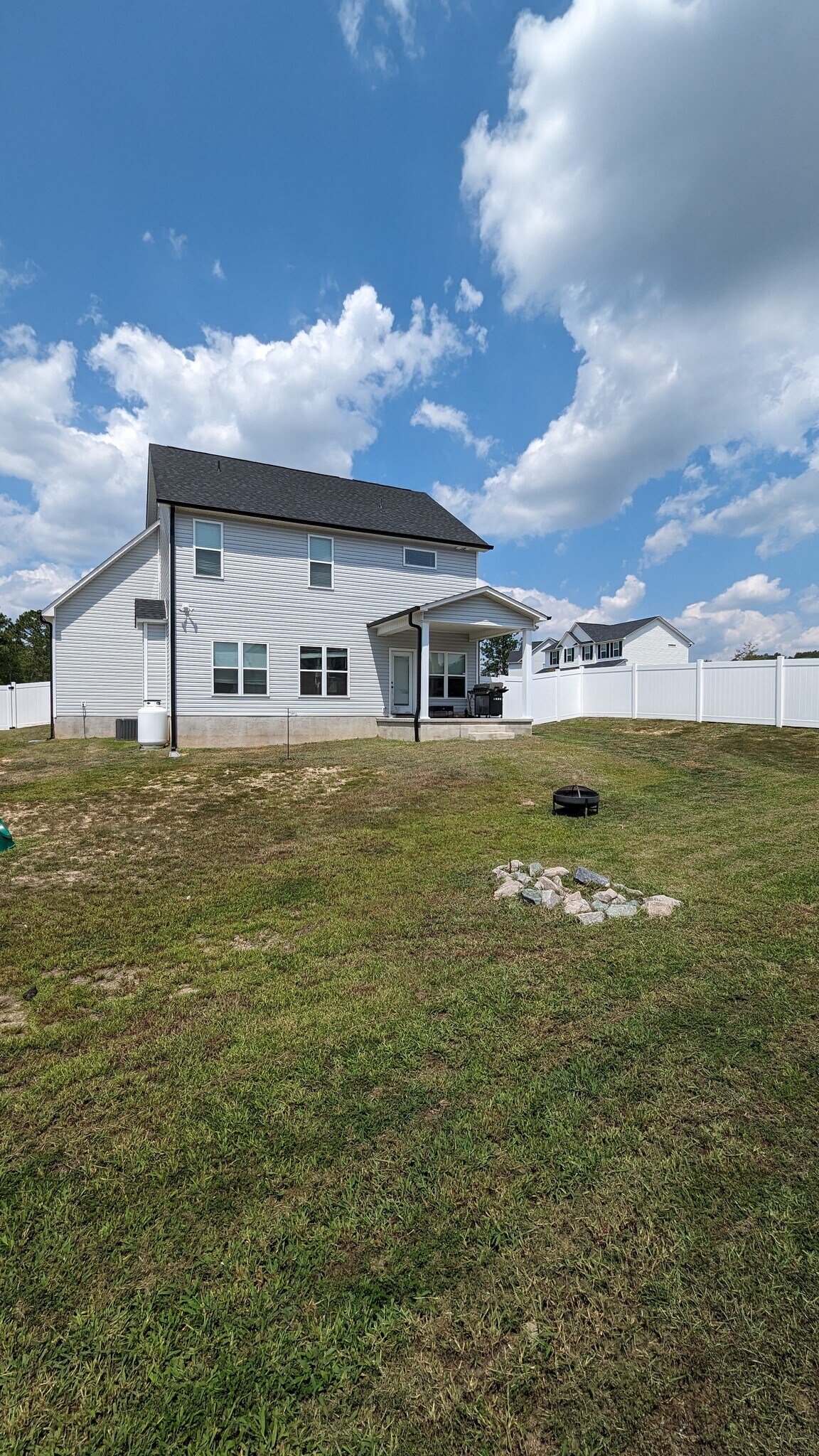 Backyard - 1601 Redbud Ct