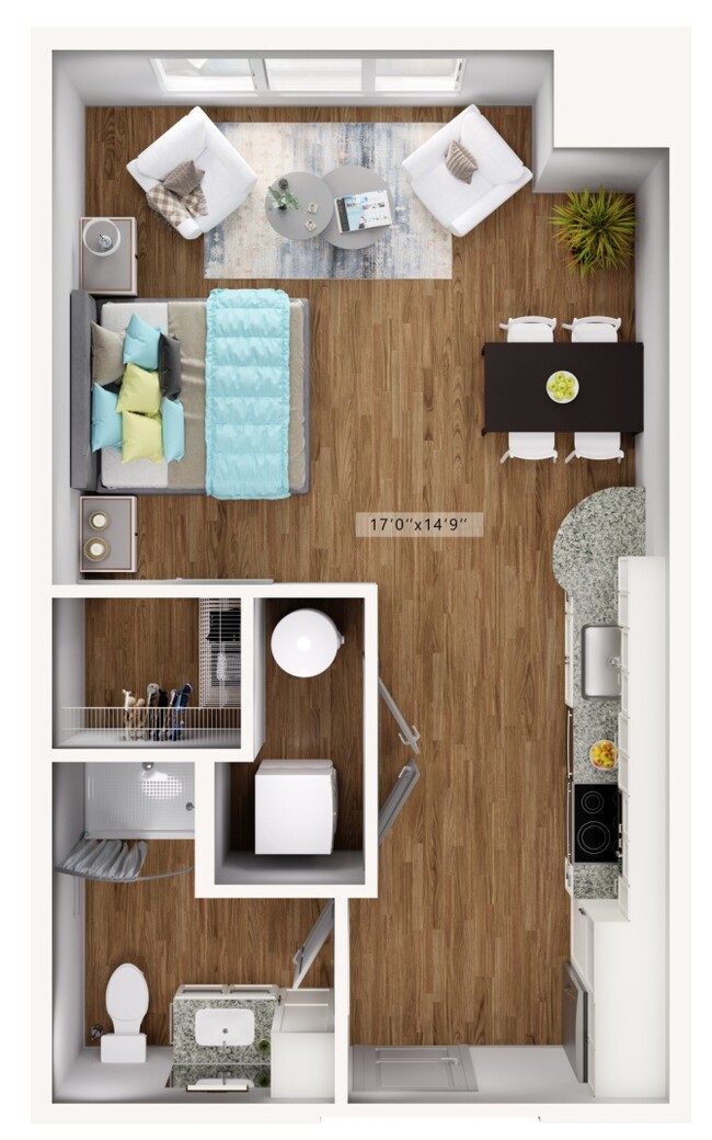 Floorplan - Ellipse Urban Apartments