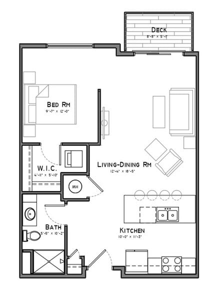 Interior Photo - The Pointe Apartments