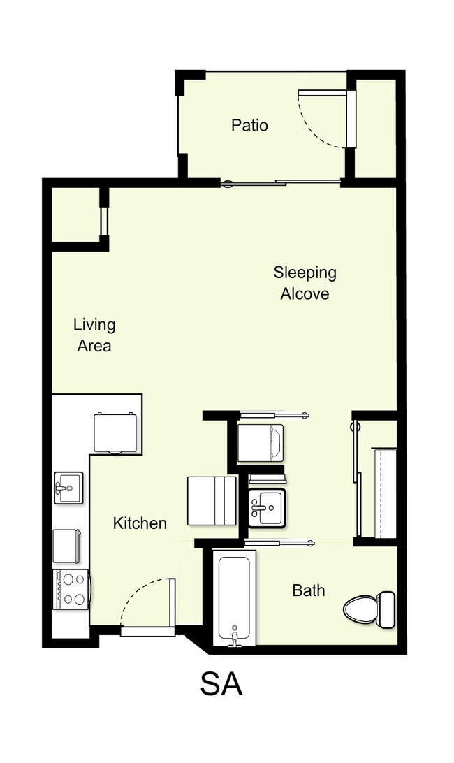 Floorplan - Westgate Village Independent Senior Living