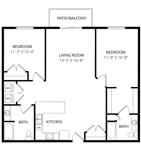 Floorplan - Renaissance Heights Apartment Homes