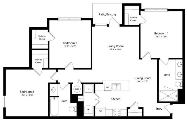 Floorplan - The Amalfi Clearwater