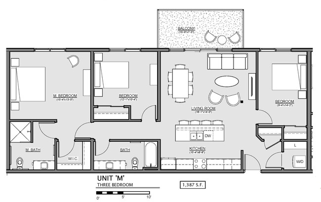 Floorplan - One Marquette Place