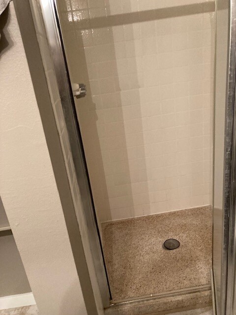 South Bedroom: Shower with door open - 14775 W 30th Pl
