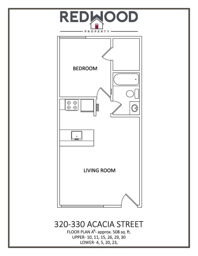 Floorplan - 330 W Acacia Street