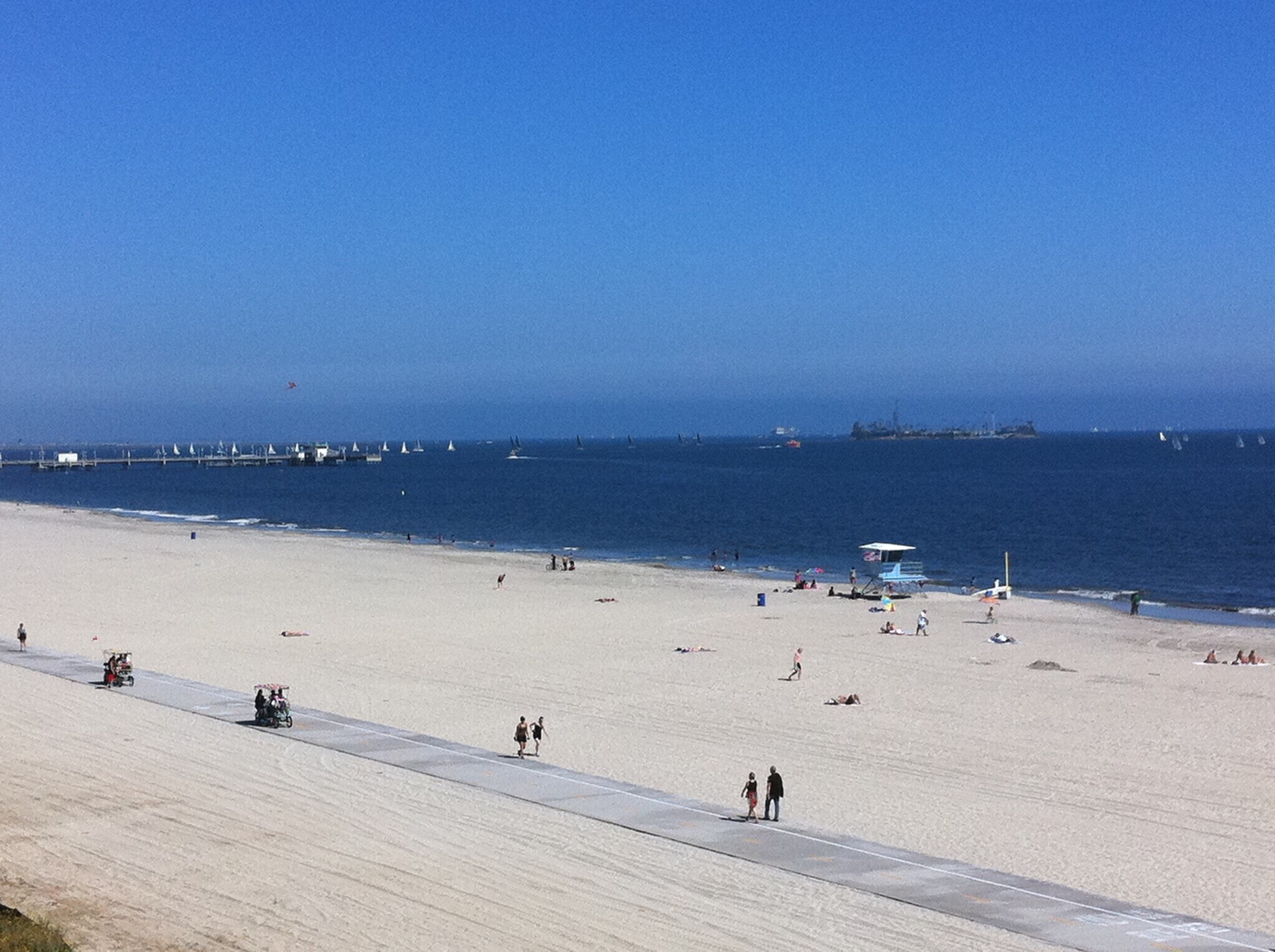 Biking/walking trails just across the street - 2601 E Ocean Blvd