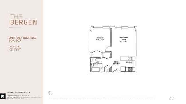 Floorplan - The Bergen