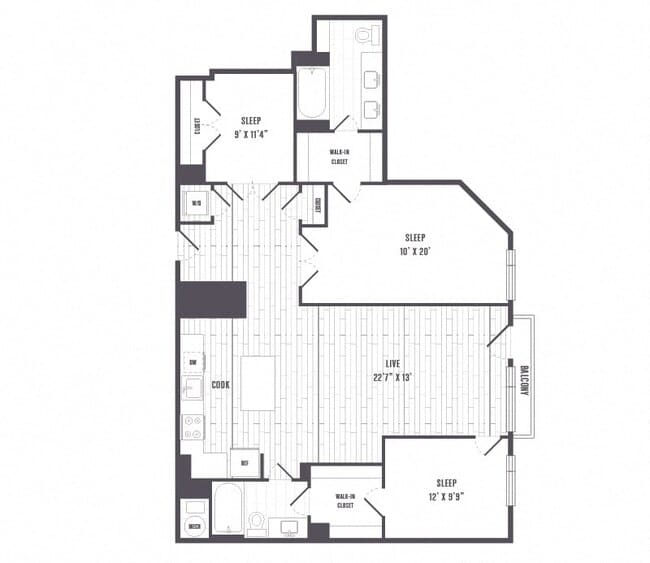 Floorplan - The Lindley