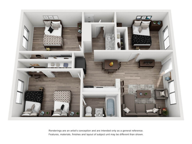 Floorplan - University Village Fullerton Student Living