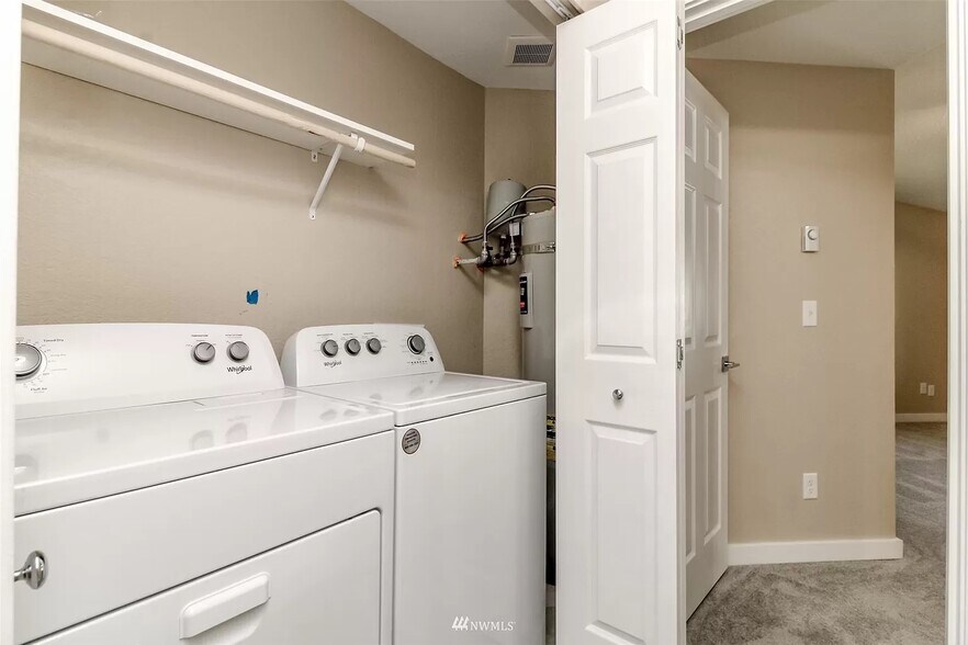 Laundry closet - 23410 18th Ave S
