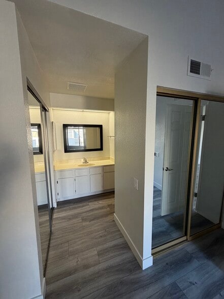 master bedroom with his and hers closets - 2035 S Elm St