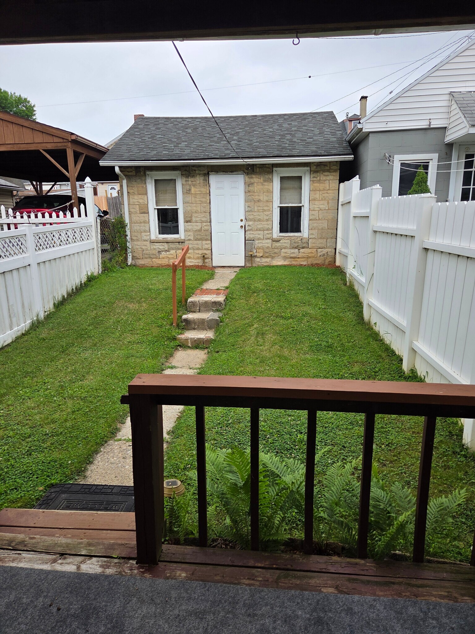 Back yard - 2437 Sycamore St