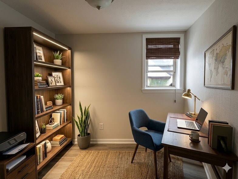 Office, Den, Dining Room-virtually staged - 2618 McCord St