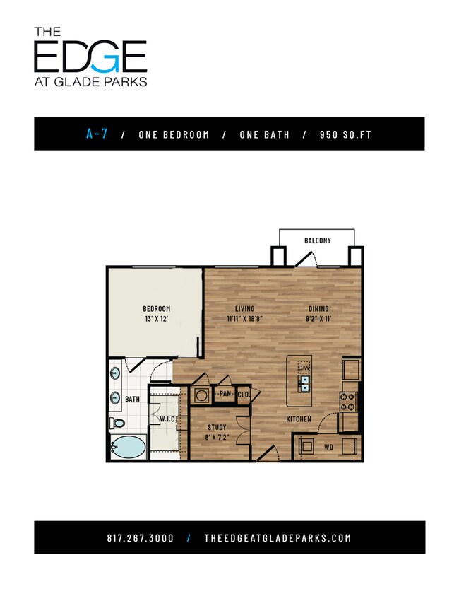 Floorplan - The Edge at Glade Parks