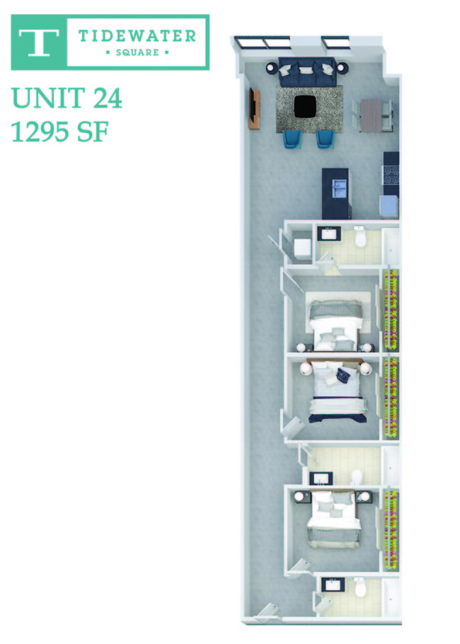 Floorplan - Tidewater Square