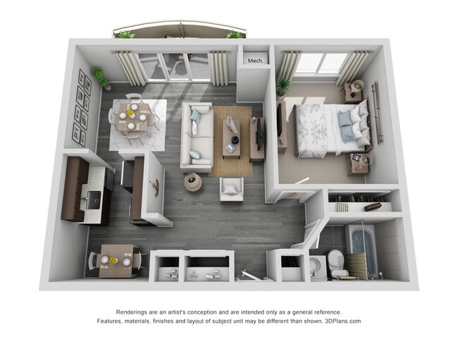 Floorplan - Parkview Apartments