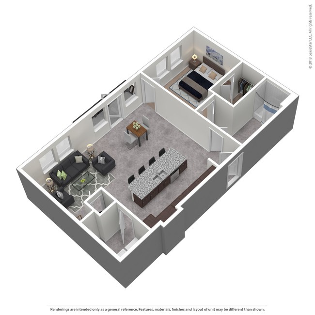 Floorplan - Cortland Oak Lawn