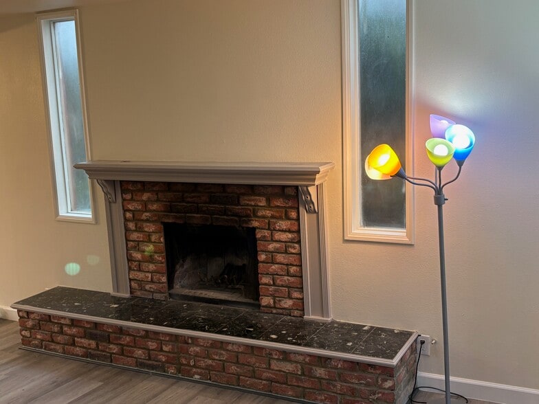 As you turn to the left you see your fireplace - 23162 Smith Rd