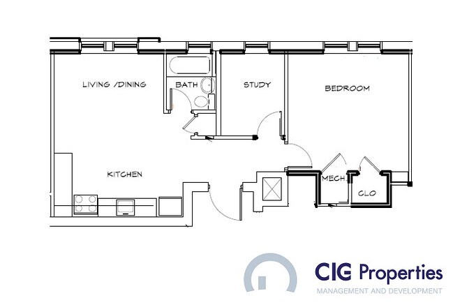 Floorplan - Residence on 18th