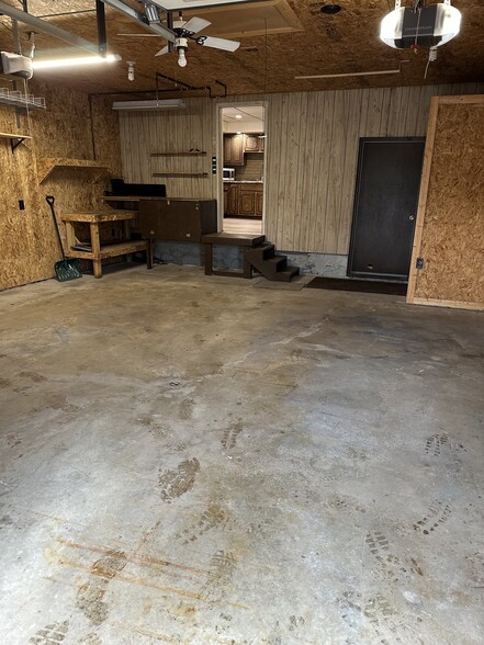 Garage and access to full basement - 803 Bruner St