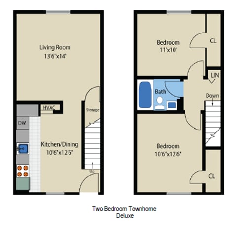 NB - 2BTH - Deluxe - Northbrooke Township