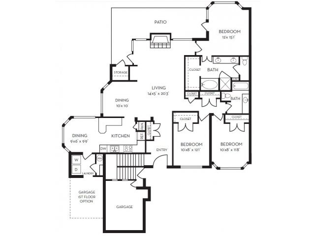 Floorplan - Villas at Rogers Ranch