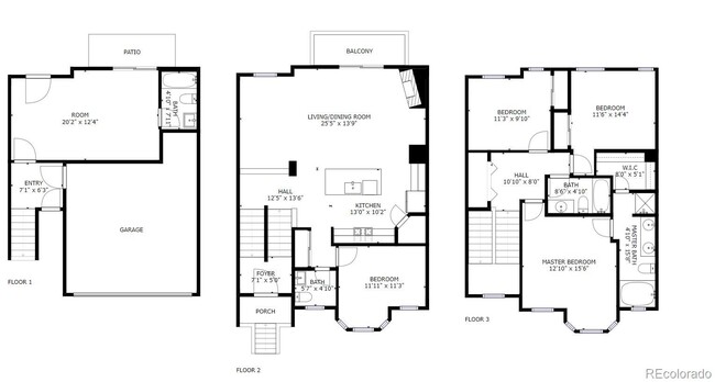 Floor plan - 3680 S Beeler St