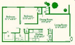 The Dogwood - Wellington at Western Branch Apartments
