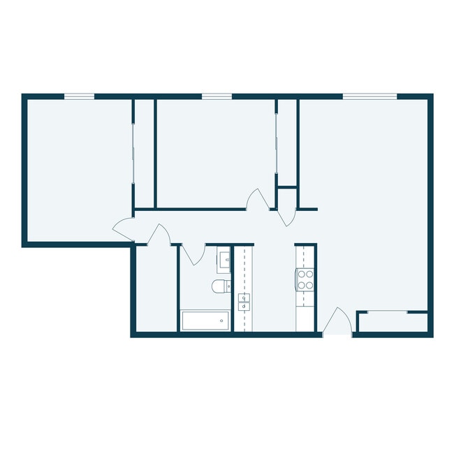 Floorplan - Bradbury Apartments