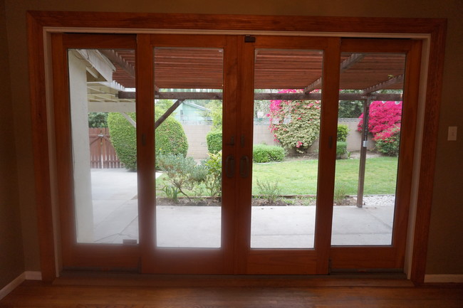 French Doors to back yard - 11629 Woodley Ave