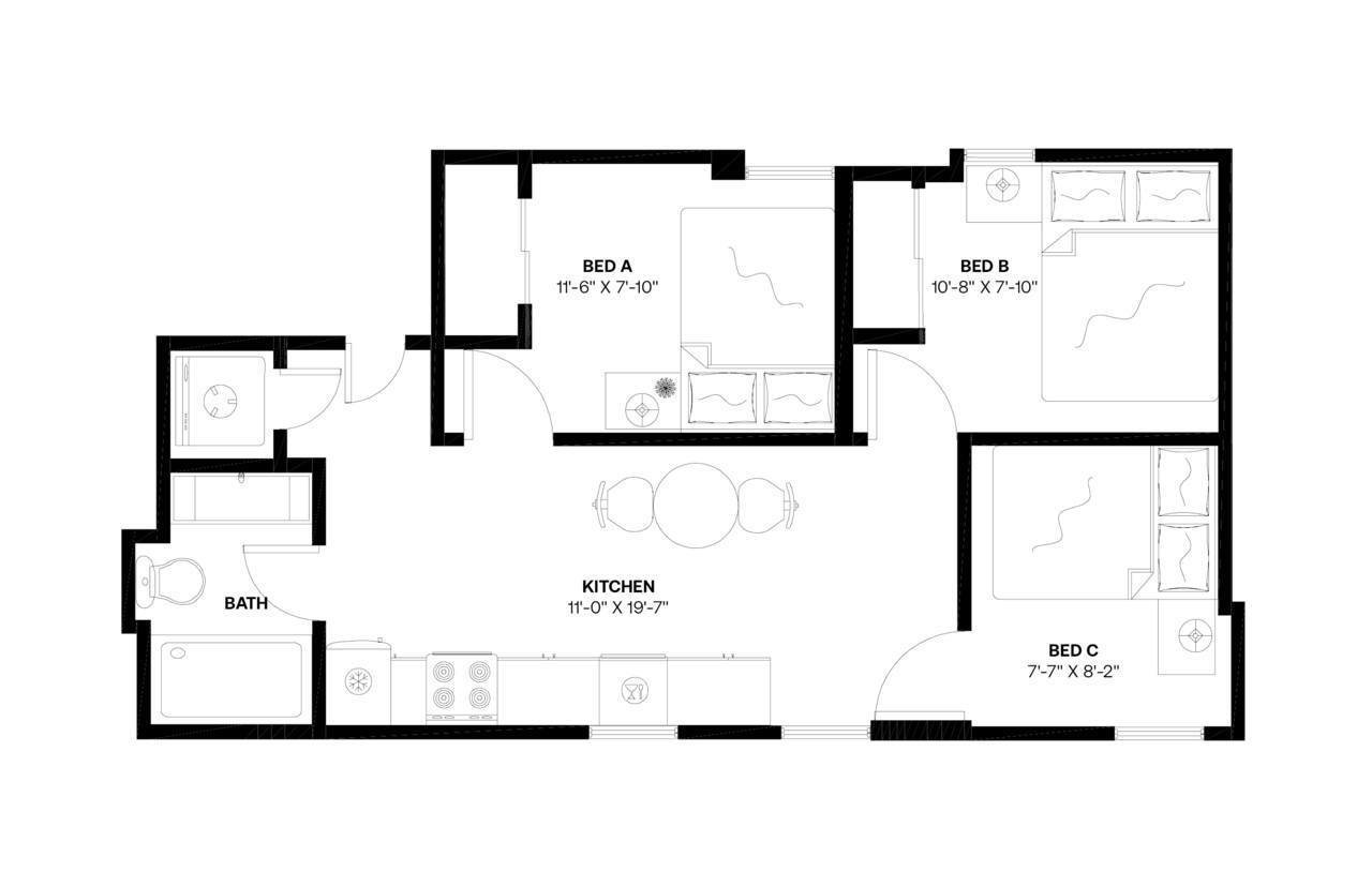 Building Photo - Room in Shared 3 bed/1 bath home
