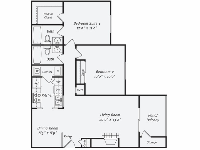 Floorplan - eaves Dublin