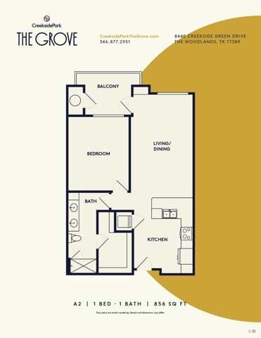 CreeksideParkTheGrove_FloorPlans_A2 - Creekside Park The Grove