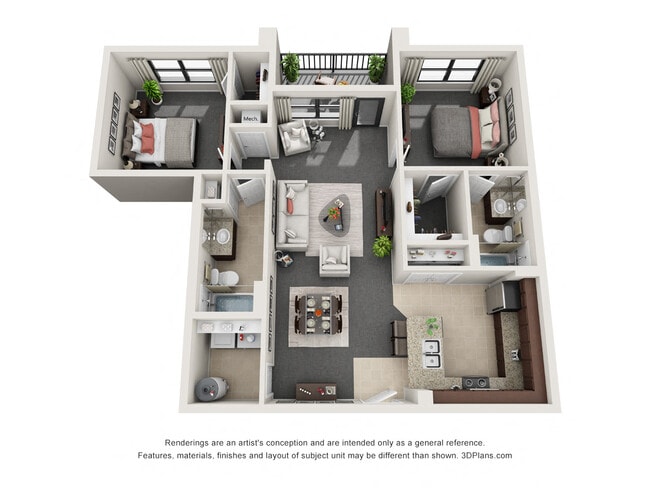 Floorplan - Central Landings Senior Living