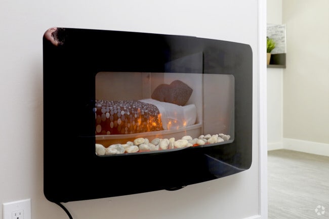 Uber Modern Fireplaces - Kenmore Commons