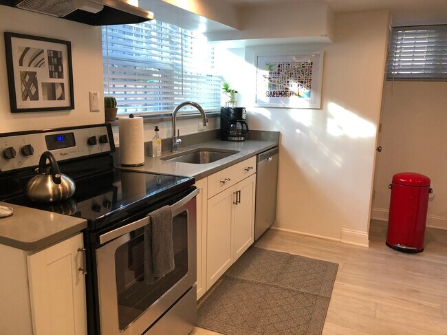 Basement kitchen - 5151 MacArthur Blvd NW