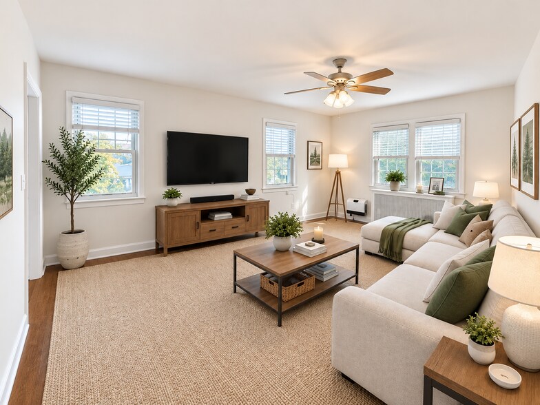 Bright living room space. - 71 Madison Rd