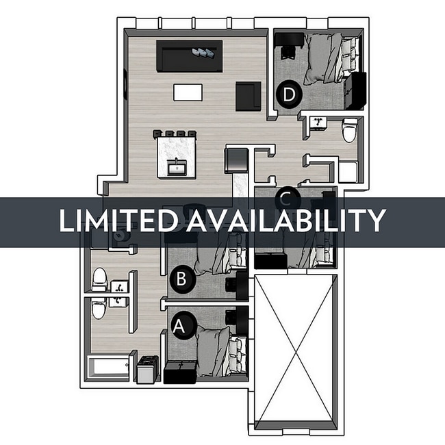4x3 LIMITED AVAILABILITY - The Lux and Lofts