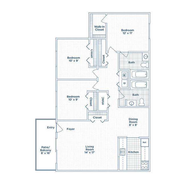 Floorplan - The Lakes of Holland