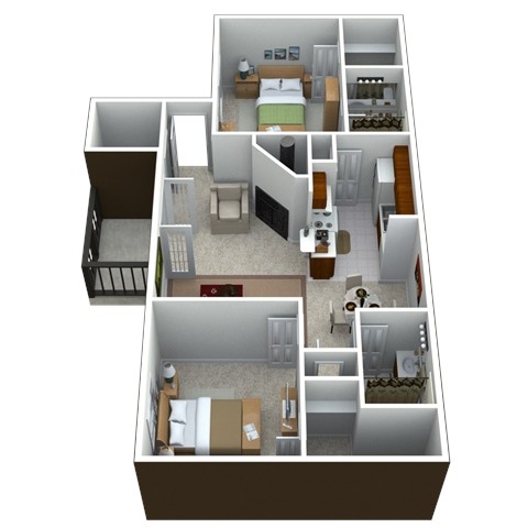 Floorplan - Springhill Apartments