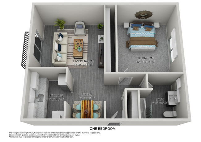 Floorplan - BAY SHORE APARTMENTS