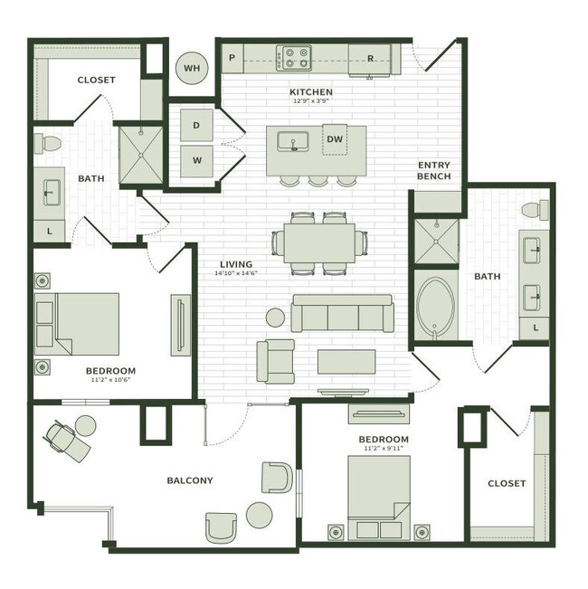 Floorplan - Darby Knox District