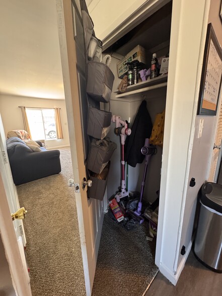 Living room closet - 2915 Parsons Ave