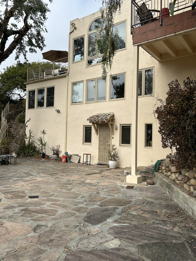 Portion of patio and front door - 3683 Albatross St